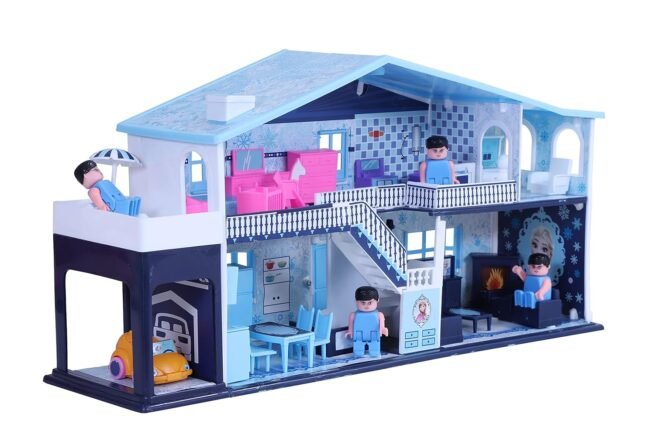 Toyzone Dollhouse (50 pcs) | Play Set for Girls| Role Play Set - Image 2