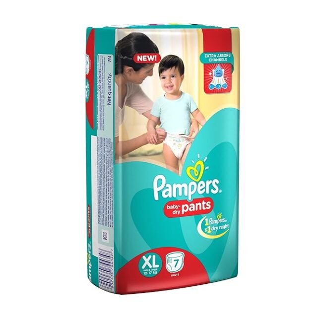 Pampers Extra Large Size Diapers Pants (7 Count)