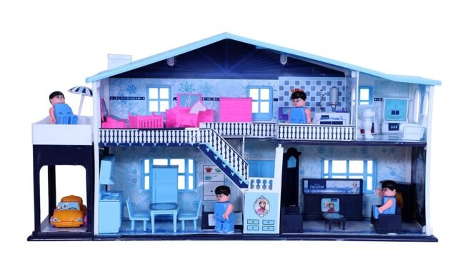 Toyzone Dollhouse (50 pcs) | Play Set for Girls| Role Play Set - Image 6