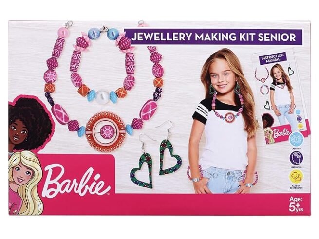 RATNA'S Acrylic Barbie Jewellery Making Kit Senior for Girls - Image 3