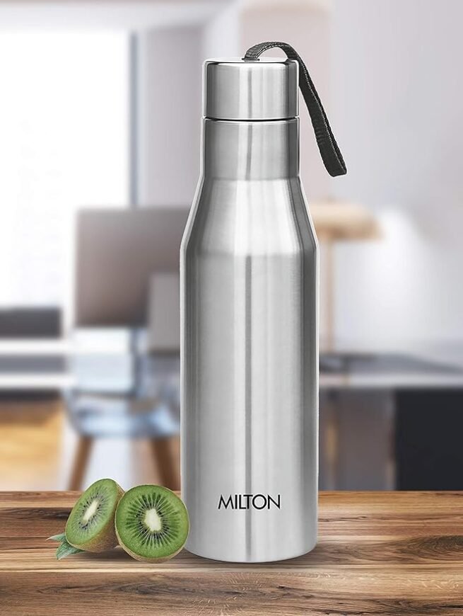 MILTON Super 1000 Single Wall Stainless Steel Bottle - Image 4