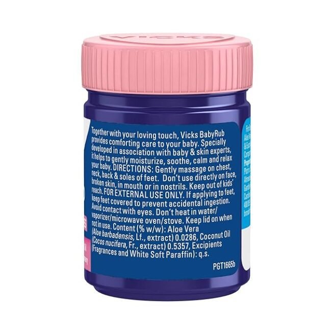 Vicks BabyRub 25ml, Specifically for Babies-Moisturize - Image 4