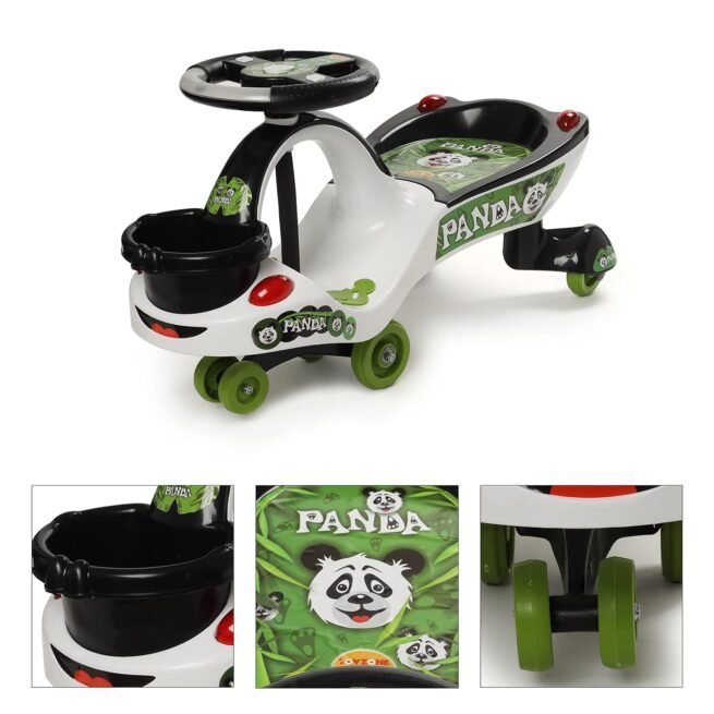 Toyzone Eco Panda Magic Car Swing Car - Image 4