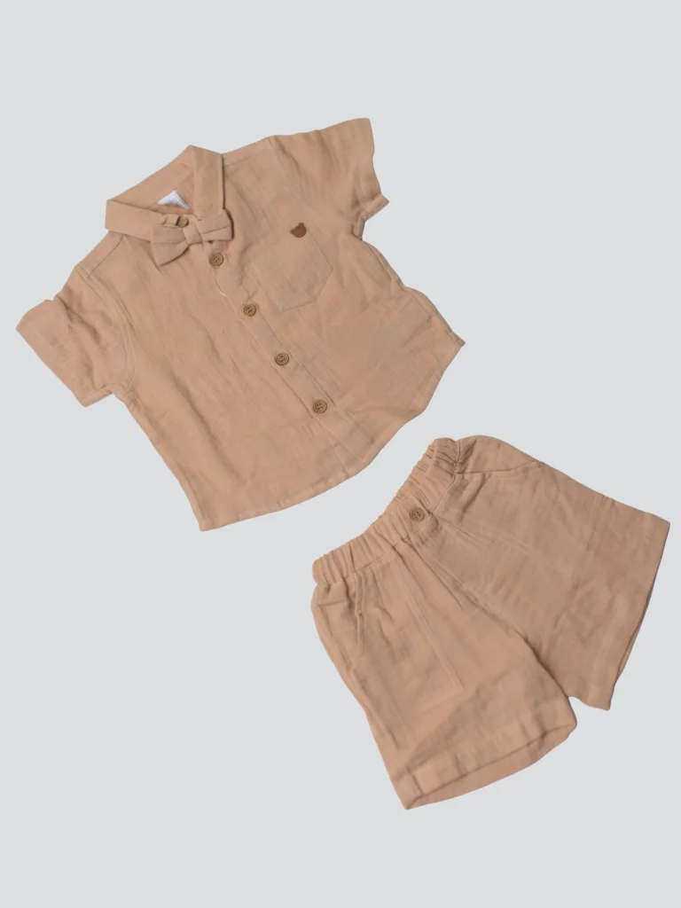 Baby Boy Shirt & Shorts Set