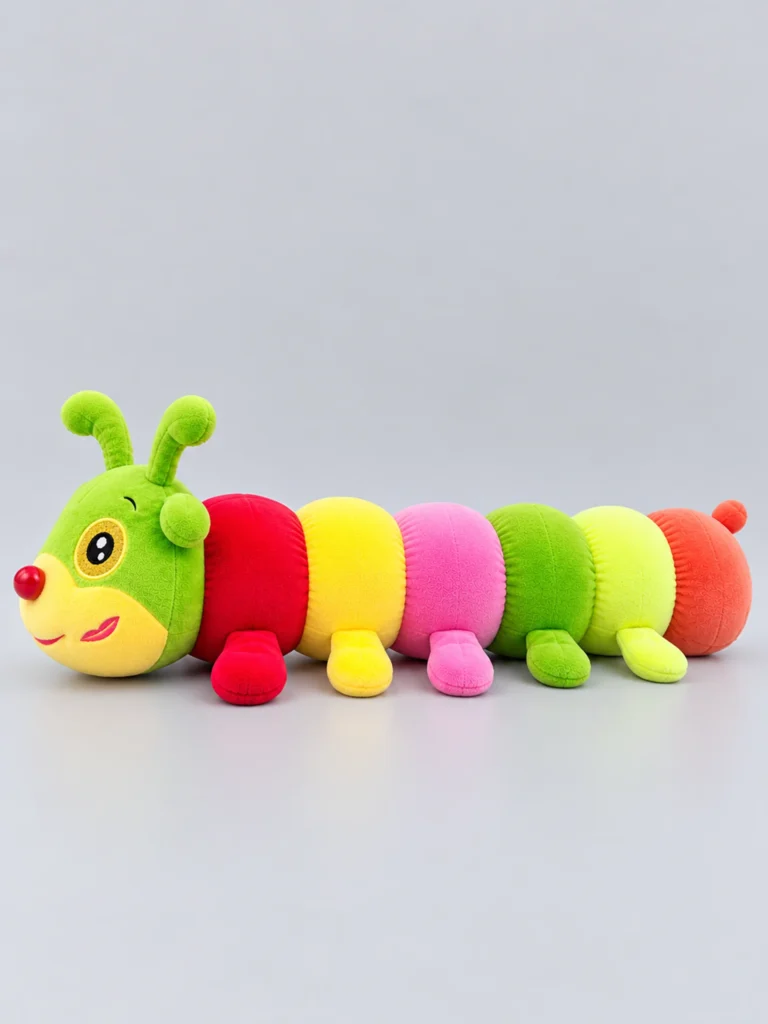 Colourful Plush Caterpillar Toy 2