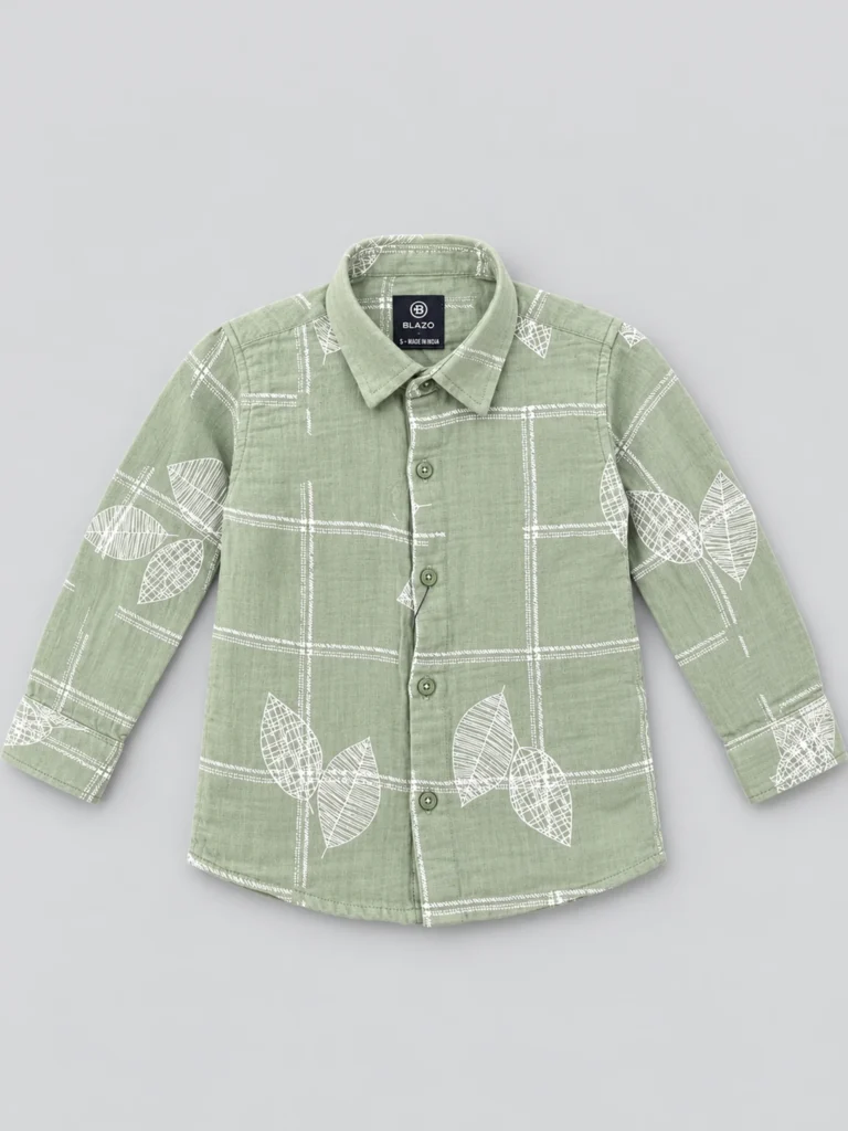 Muslin Shirt for Baby Boys